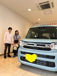 スペーシアご納車しました♡